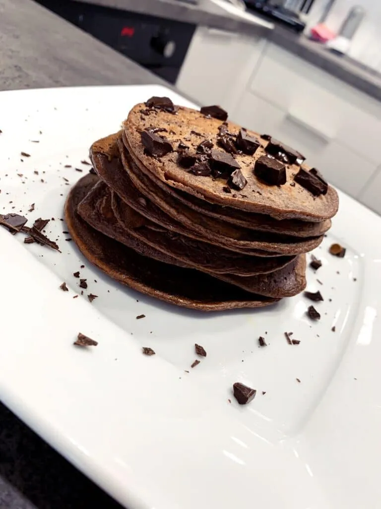 Zdjęcie wysokobiałkowych placuszków